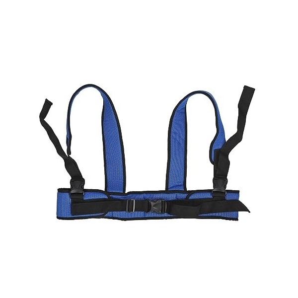 Ceinture de Sécurité pour Fauteuil Roulant, Protection 360° Antidérapante élastique Respirante Ceinture de Fixation de Fauteu