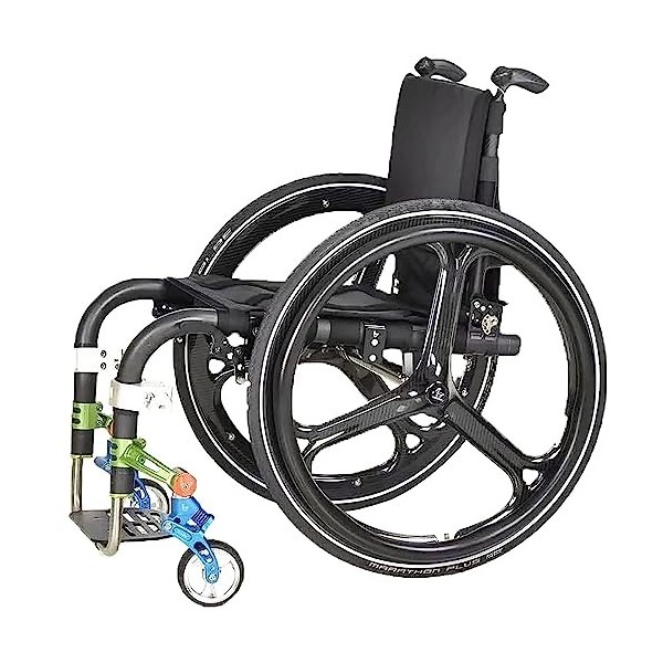 Homnova Housses De Main Courante De Fauteuil Roulant, Housse De Poussée De Main Antidérapante en Silicone De 24 Pouces Et 22 