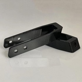 Alliage daluminium résistant dAssemblée de fourche de roue de fauteuil roulant de 6 pouces