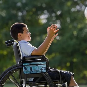 Sac pour Fauteuil Roulant avec Poches, Sac latéral daccoudoir pour Fauteuil Roulant électrique, Scooter de mobilité, Pochett