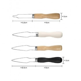 Aide Boutons,Boutons Daide à Une Main,Crochet Enfile-Bouton,4PCS Tirette de Fermeture Éclair Aide à LAide Bouton Outil Croc