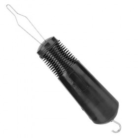 Huakii Aide au Bouton, Aide au Pansement en Acier Inoxydable, Aide à la boutonnière, pour la Chemise darthrite,Aide à lenfi