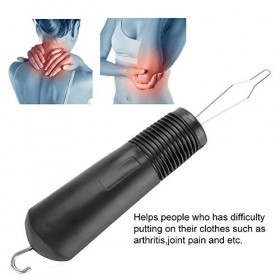 Extracteur doutil de tirette daide de crochet de bouton, aide dextracteur de vêtements pour larthrite et les patients sou