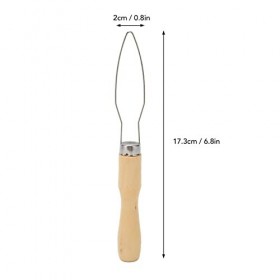 Crochet à Bouton Avec Poignée En Bois, En Acier Inoxydable, Fermeture éclair, Poignée à Bouton, Outil Daide Pour Larthrite,