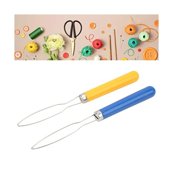 Crochet à Bouton, 2 Pièces Multifonctions, 2 Paquets de Crochets à Boutons, Aides à lhabillage avec Fermeture éclair, Aide a