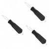 3 Pièces Bouton De Jeans Boutons pour Vêtements Boutons en Jean Outil De Crochet À Bouton Extracteur De Bouton À Une Main Out