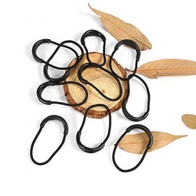 Dioche 10Pcs Zip Remplacements, 6cm Remplacements Tirettes à Glissière Fixation à Glissière