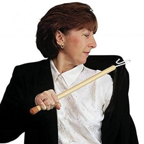 Homecraft Dressing Stick, Coated Hook to Pull on or Push off Clothes Independently, Remove Socks, Daily Living Aid, Difficult