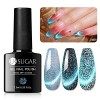 UR SUGAR 7,5ML Vernis Semi Permanent Pailleté Reflective Glitter Gel Nail Polish Vernis Gel UV Holographique Paillette Ongles