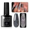 UR SUGAR 7,5ML Vernis Semi Permanent Pailleté Reflective Glitter Gel Nail Polish Vernis Gel UV Holographique Paillette Ongles