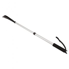 Aide à la chaussure, languette de chaussure à longueur réglable à long manche en aluminium PP pour femme pour enfant