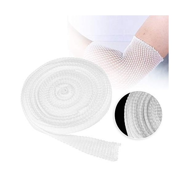 Bandage en Filet élastique, Facile à Utiliser, Bandage de Pansement Extensible en Filet élastique 10 M pour les Genoux pour l