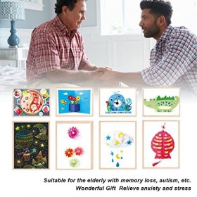 Activité Sensorielle dAlzheimer, Travail Manuel dactivité de Démence pour des Personnes âgées pour le TDAH