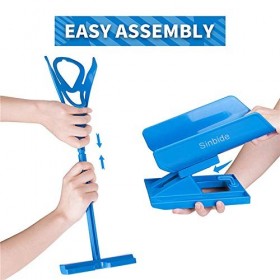 Enfile Bas et chaussettes Aide à mettre Chaussettes on off Sock Slider Kit Chaussette Slider Pas de flexion Stretching Blessu