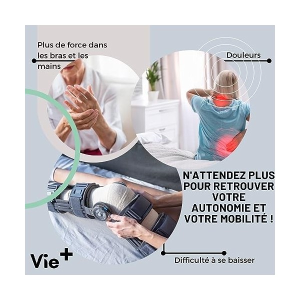 😍 Vie + Enfile-chaussettes - Bas contention ou Collant - Personne âgée ou handicapée, Senior, Femme Enceinte- Aide à lAutono