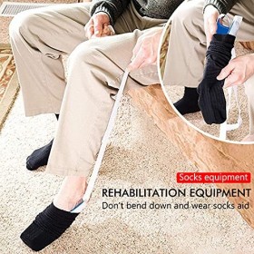 Outil daide à la chaussette pour enfiler et enlever facilement les chaussettes, putter pour les personnes âgées, handicapées