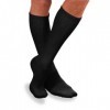 Jobst 110866 Sensifoot 8-15 mmHg unisexe Knee High diab-tiques Chaussettes de soutien doux - taille et la couleur, noir, peti