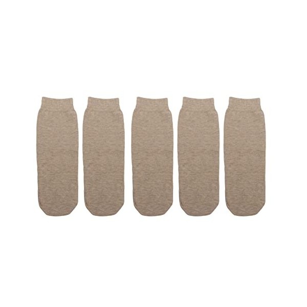 Lot de 5 Chaussettes pour Amputé, Chaussettes en Coton élastique Doux et Respirant, Compression des Membres, Soins des Amputé