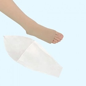 Lot de 4 chaussettes de compression à bout ouvert pour enfiler facilement les chaussettes pour les personnes âgées handicapée