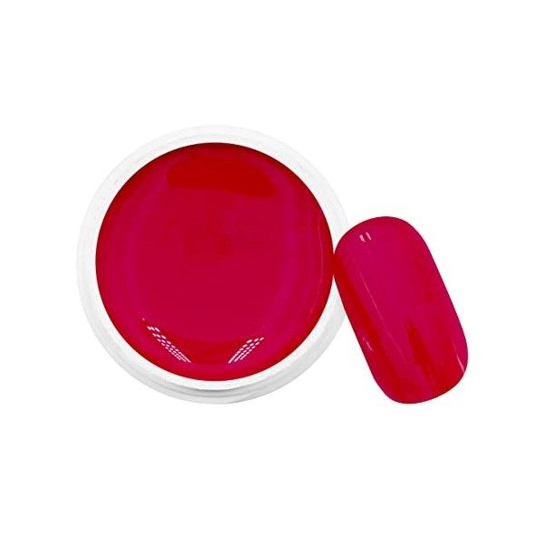 Ocibel France - Gel UV/LED Couleur Très Pigmenté 5 ml - Rose 2908 - pour Manucure, Faux Ongles et Nail Art