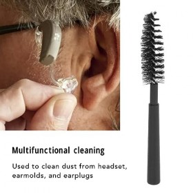 Brosse de Nettoyage daide Sonore, Brosse damplificateur de Son, élimination du Cérumen 10 Pièces pour le Bureau