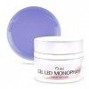 Ocibel France – Gel Monophase UV/LED Violet Brillant. Manucure complète : Base, Construction et Finition avec 1 seul Gel. Adh