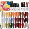 BORN PRETTY Vernis Semi Permanent Pastel, 21pcs Vernis à Ongles 18 Couleurs Printemps été Populaire Pastel Neon Fluorescent V