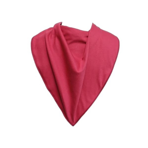BibblePlus Dignity Bibs Bavoir bandana pour adulte – Taille 4 CLARET , Rouge foncé/bordeaux, taille unique