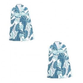 NIYANGLE Bavoir Adulte 2 Pièces Écharpe Digne Écharpe Pour Hommes Tablier Pour Femme Écharpe Pour Femmes Bavoir Handicapé Bav