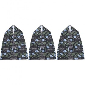 Lurrose 3 Pièces Écharpe Digne Bavoirs Pour Handicapés Bavoirs Adultes Écharpe Maladie Patients Bavoir Femme Foulards Pour Fe