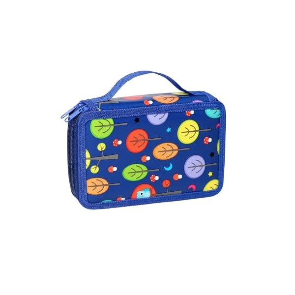 Wechoide Trousse à crayons de couleur portable multifonctionnelle pour enfants, sac de rangement pour étudiants, enfants, art