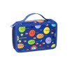 Wechoide Trousse à crayons de couleur portable multifonctionnelle pour enfants, sac de rangement pour étudiants, enfants, art