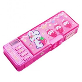 Boîte à crayons pour étudiant, boîte à crayons anti-chute, cadeau danniversaire pour filles et adolescentes, b