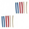 osiuujkw Lot de 6 Tubes en Mousse Souple pour ustensiles, cuillères, fourchettes pour handicapés et Personnes âgées, Type 1, 