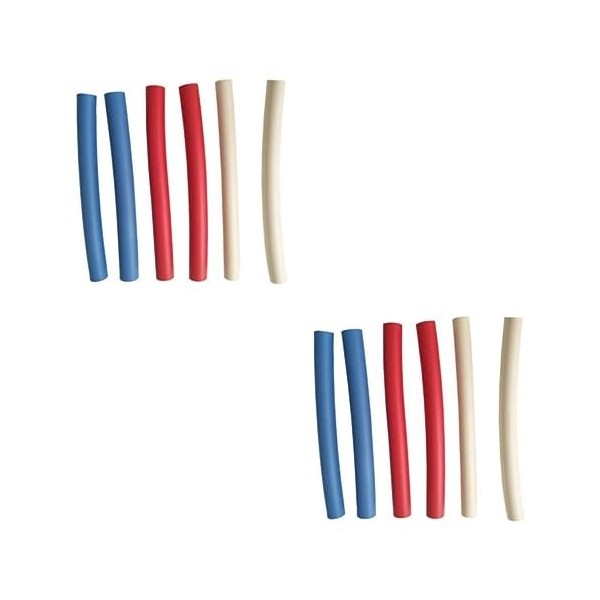 YIUPEDRFG Lot de 6 tubes en mousse pour ustensiles, cuillères, fourchettes, adaptés personnes âgées et handicapées, Type 1, 2