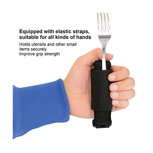 Sangle de Support de Manchette Dustensile Daide, Manchette élastique Daide à Lalimentation, Bande de Main en Nylon Daide