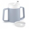 JFA Supplies Tasse à boire 2 poignées pour adulte Gris 165 ml