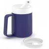 JFA Supplies Tasse à boire bleue pour adulte avec 1 poignée