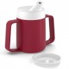 JFA Supplies Tasse à boire 2 poignées 165 ml pour adulte Rouge