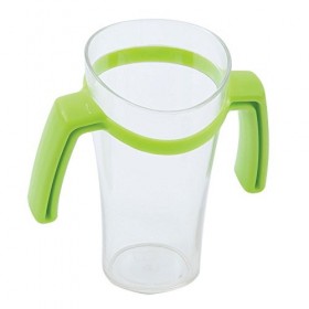 NRS Healthcare Nosey Cup with Handles - Clear Eligible for VAT Relief in The UK 