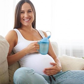 Cipliko Tasse à bec pour personnes âgées, 350 ml, gobelet léger pour adultes – Accessoire handicapé pour adultes, gobelet à m