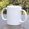 AncientImpex Tasse en céramique à double poignée pour une tenue sûre | Tasses en céramique à double poignée pour aider les tr