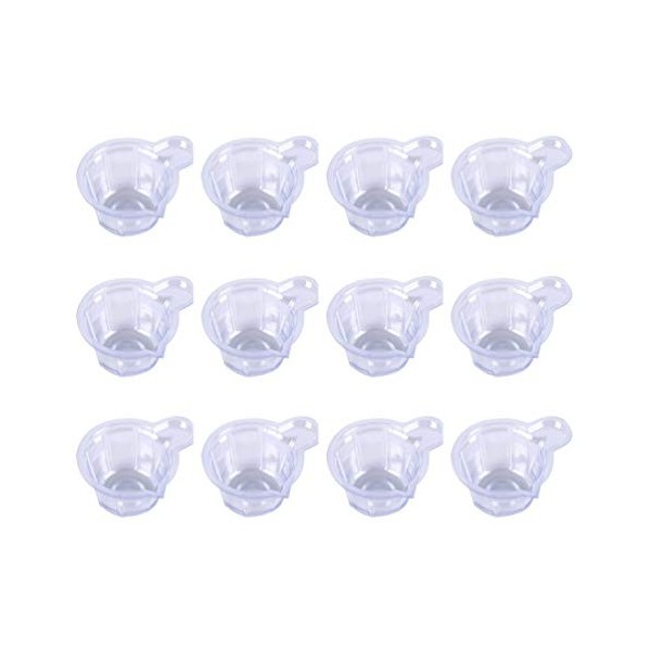 Healifty Lot de 100 gobelets jetables en plastique de 40 ml pour la collecte durine - Pour test dovulation de grossesse