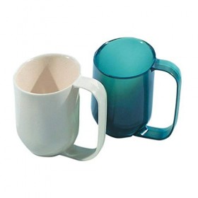 Tasse à base lestée pour dysphagie Vert