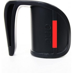 Lifeswonderful - Double poignée de tasse et de tasse rouge – Fournit une deuxième poignée aux tasses standard – Aide à boir