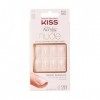 KISS KISS Salon Acrylique Nude French Nails Carrés