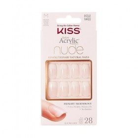 KISS KISS Salon Acrylique Nude French Nails Carrés