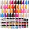 36 Couleurs Poudre Acrylique pour Ongles - Nicole Diary Professionnel Kit Acrylique Ongles pour Extension dongle Acrylique a