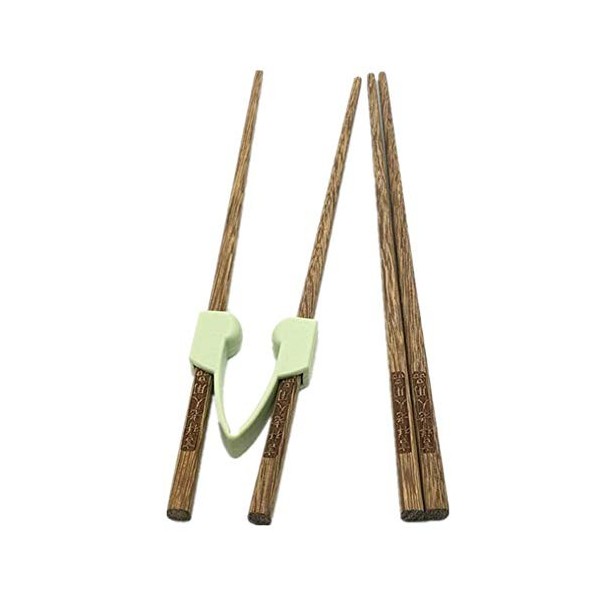 SUSHOP Adulte Chopstick Helpers, Formation pour débutants ou Chopsticks apprenant - Droit ou gauchère - Non-Glissant réutilis