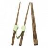 SUSHOP Adulte Chopstick Helpers, Formation pour débutants ou Chopsticks apprenant - Droit ou gauchère - Non-Glissant réutilis